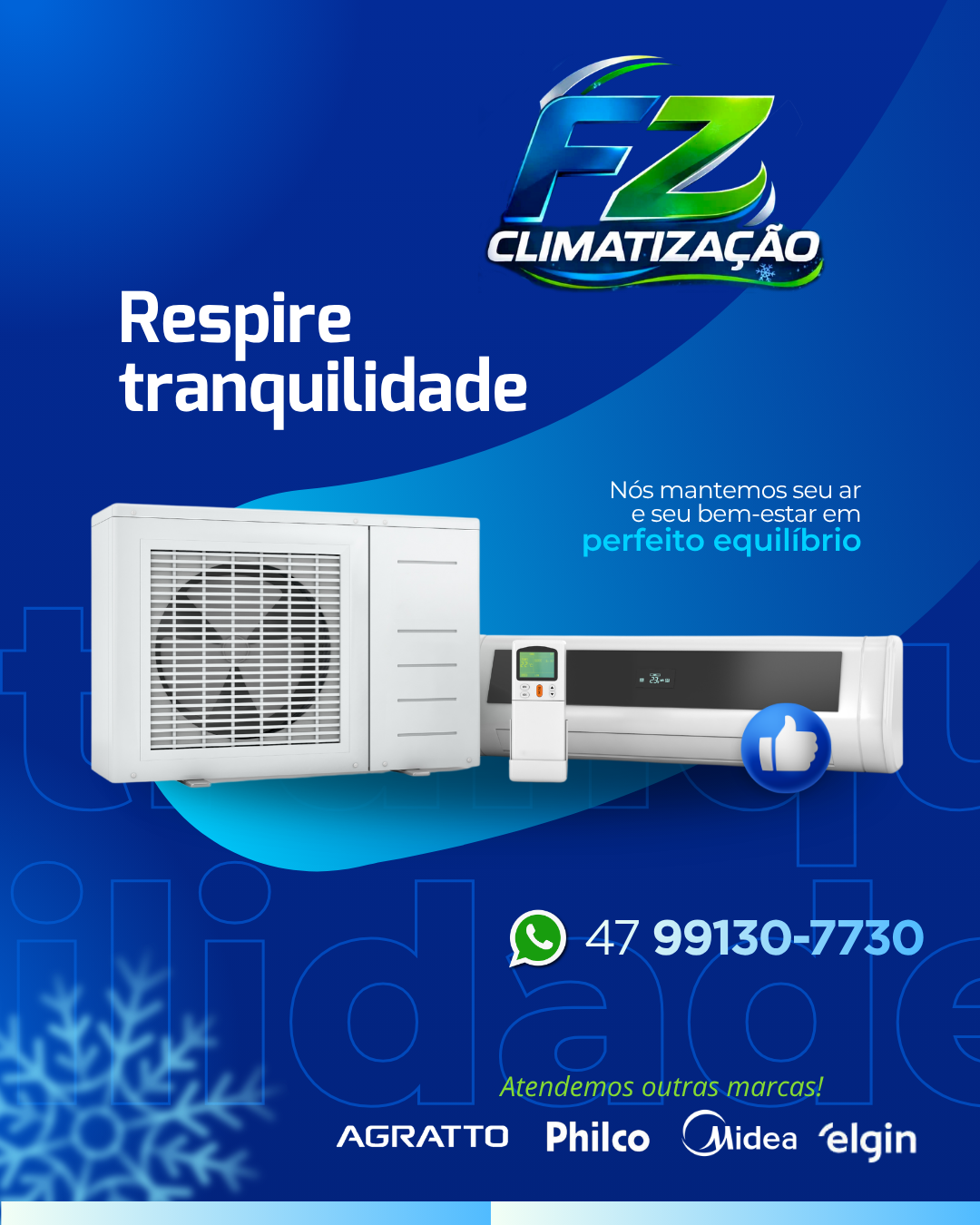 Instalação de ar-condicionado